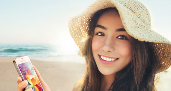 Samsung Kapak Kızı-Güzelmiş