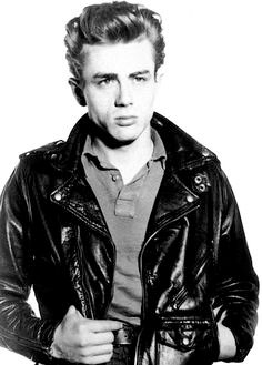 James Dean Siyah Deri Ceket