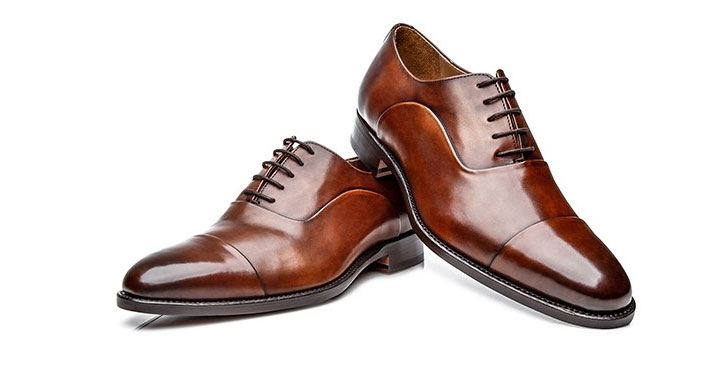 Kahverengi Cap Toe Oxford