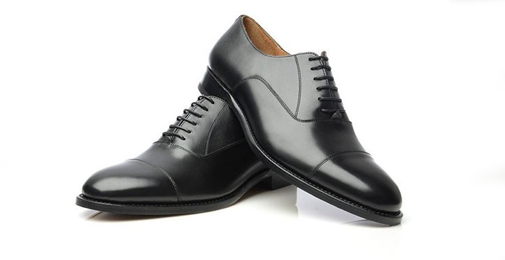 Cap Toe Oxford Siyah Ayakkabı